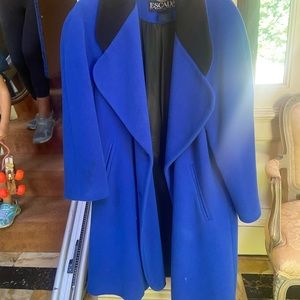 Blue escada jacket size s/m